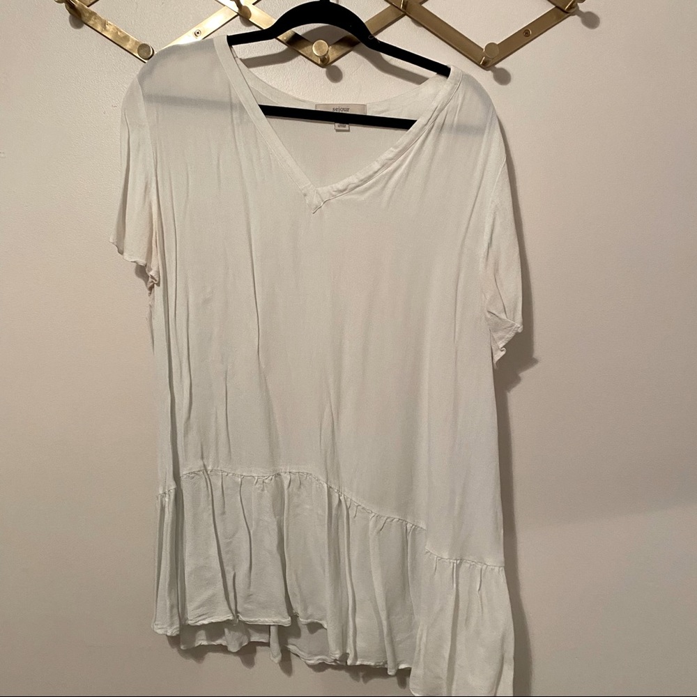 Plus Size Peplum Top